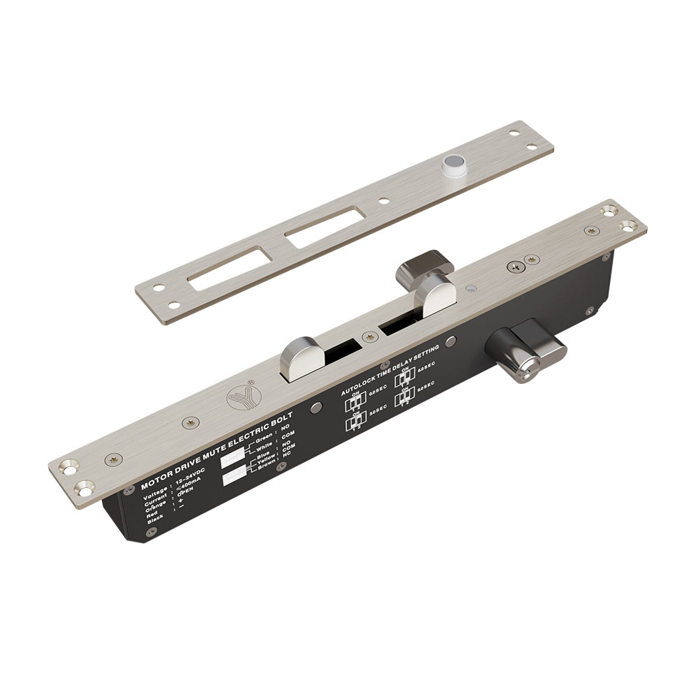 馬達驅動雙舌智能電插鎖